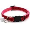 Load image into Gallery viewer, Adjustable Colorful Cat Collar with Bell for Pets
